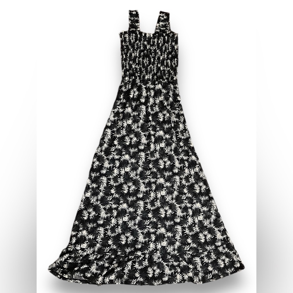 Michael Kors Smocked Maxi Dress